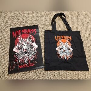 Guitarist Nita Strauss SIGNED Concert Merchandise